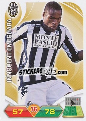 Sticker Emeghara - Calciatori 2012-2013. Adrenalyn XL n. 329 - Panini