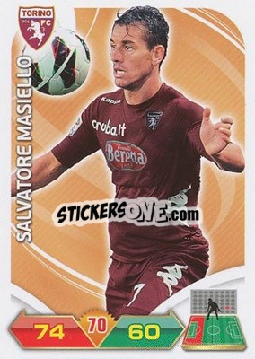 Sticker Salvatore Masiello - Calciatori 2012-2013. Adrenalyn XL n. 336 - Panini