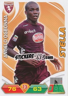 Sticker Angelo Ogbonna - Calciatori 2012-2013. Adrenalyn XL n. 337 - Panini