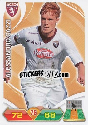 Cromo Alessandro Gazzi - Calciatori 2012-2013. Adrenalyn XL n. 339 - Panini