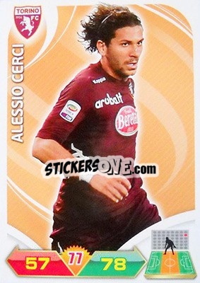 Sticker Alessio Cerci - Calciatori 2012-2013. Adrenalyn XL n. 340 - Panini
