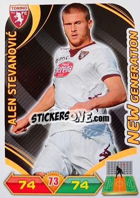 Sticker Alen Stevanovic - Calciatori 2012-2013. Adrenalyn XL n. 341 - Panini