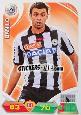 Sticker Danilo - Calciatori 2012-2013. Adrenalyn XL n. 354 - Panini
