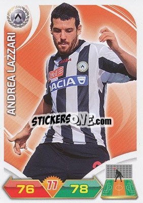 Sticker Andrea Lazzari - Calciatori 2012-2013. Adrenalyn XL n. 356 - Panini