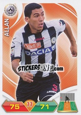 Sticker Allan - Calciatori 2012-2013. Adrenalyn XL n. 361 - Panini