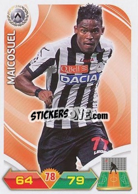 Figurina Maicosuel - Calciatori 2012-2013. Adrenalyn XL n. 362 - Panini