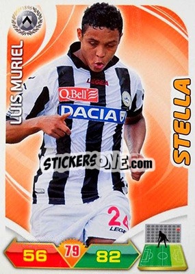 Sticker Luis Muriel - Calciatori 2012-2013. Adrenalyn XL n. 363 - Panini
