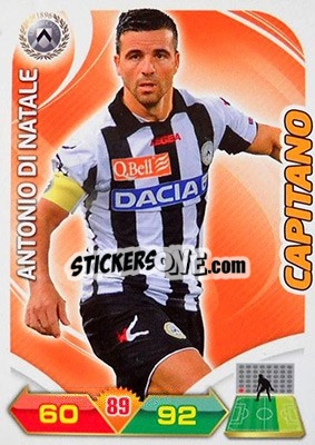 Sticker Antonio Di Natale - Calciatori 2012-2013. Adrenalyn XL n. 364 - Panini