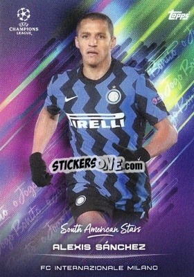 Sticker Alexis Sanchez - O Jogo Bonito 2021 - Topps