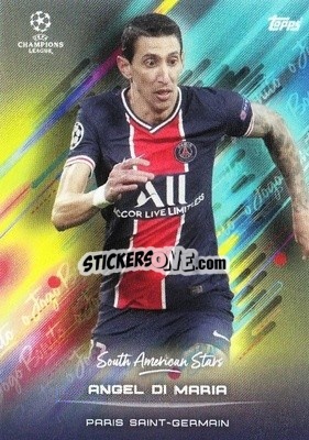 Sticker Angel Di Maria - O Jogo Bonito 2021 n. 34 - Topps