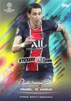 Sticker Angel Di Maria - O Jogo Bonito 2021 - Topps