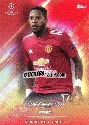 Sticker Fred - O Jogo Bonito 2021 - Topps