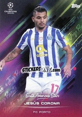 Sticker Jesus Corona - O Jogo Bonito 2021 n. 39 - Topps