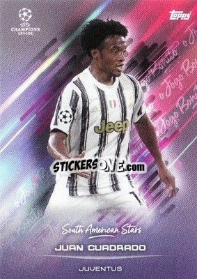 Cromo Juan Cuadrado - O Jogo Bonito 2021 - Topps