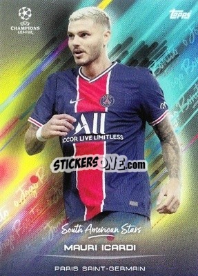 Sticker Mauro Icardi - O Jogo Bonito 2021 n. 32 - Topps