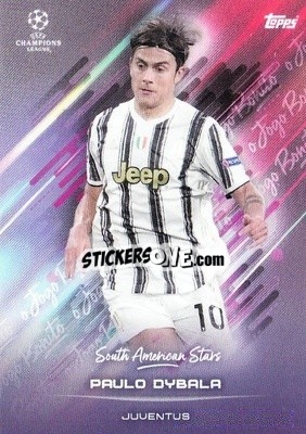 Sticker Paulo Dybala - O Jogo Bonito 2021 n. 21 - Topps
