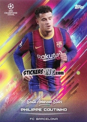 Sticker Philippe Coutinho - O Jogo Bonito 2021 - Topps