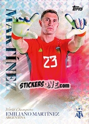 Sticker Emiliano Martinez - World Champions Argentina - Topps