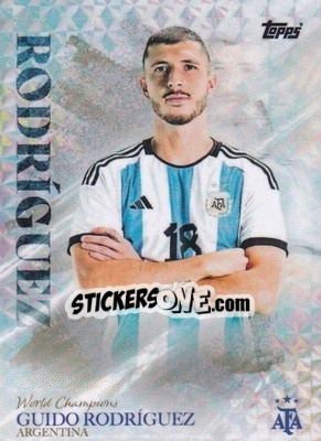 Sticker Guido Rodriguez - World Champions Argentina n. 19 - Topps