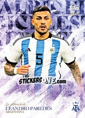 Cromo Leandro Paredes - World Champions Argentina - Topps