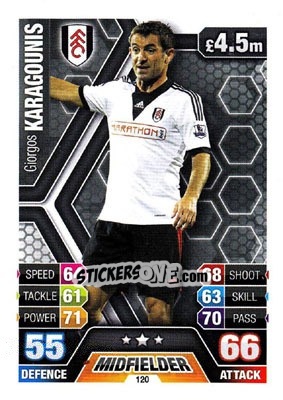 Sticker Giorgos Karagounis - English Premier League 2013-2014. Match Attax - Topps