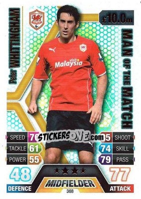 Sticker Peter Whittingham - English Premier League 2013-2014. Match Attax n. 368 - Topps