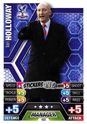 Figurina Ian Holloway - English Premier League 2013-2014. Match Attax - Topps