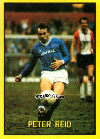 Cromo Peter Reed - Les Grands Joueurs d'Europe 1988 n. 44 - Vallardi