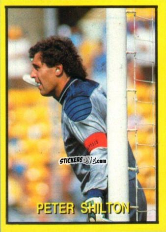Cromo Peter Shilton - Les Grands Joueurs d'Europe 1988 n. 55 - Vallardi