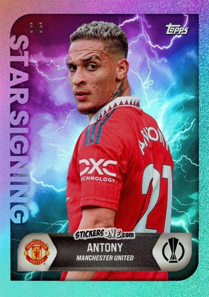 Cromo Antony - On-Demand UEFA Summer Signings 2022-2023 n. 42f - Topps
