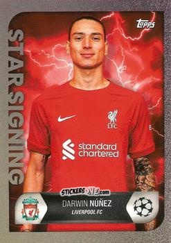 Sticker Darwin Nunez - On-Demand UEFA Summer Signings 2022-2023 n. 34 - Topps