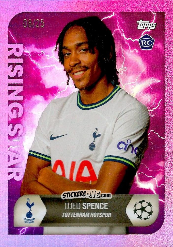 Sticker Djed Spence - On-Demand UEFA Summer Signings 2022-2023 n. 57p - Topps