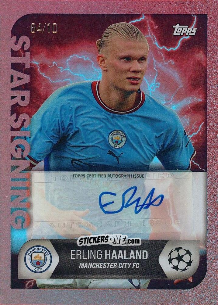 Sticker Erling Haaland - On-Demand UEFA Summer Signings 2022-2023 n. A8-r - Topps