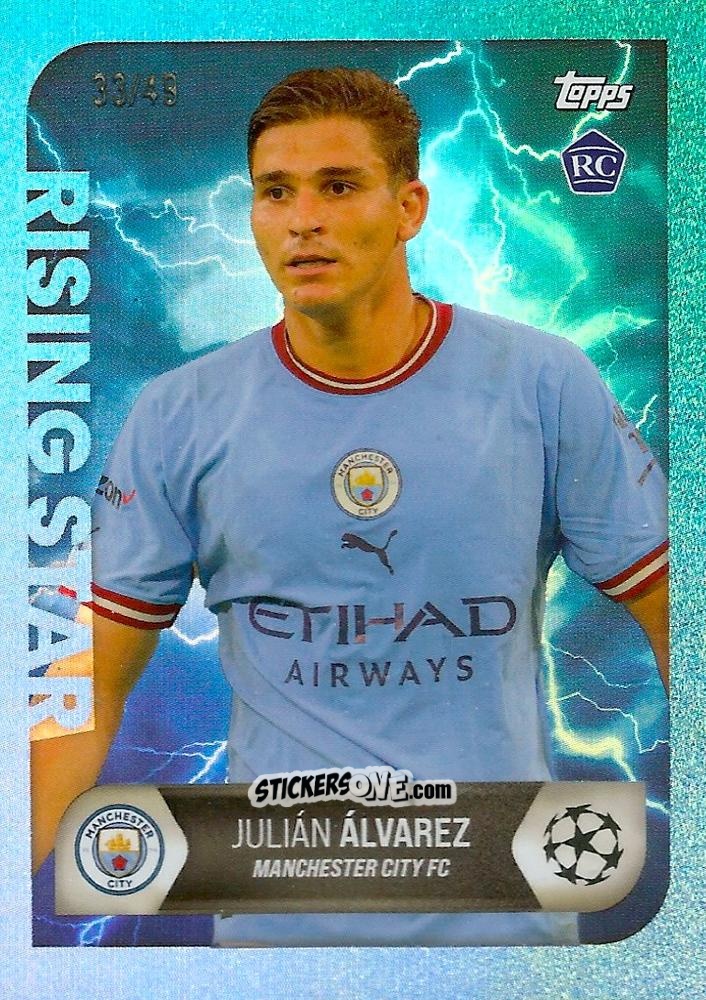Cromo Julian Alvarez - On-Demand UEFA Summer Signings 2022-2023 n. 36b - Topps