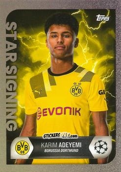 Sticker Karim Adeyemi - On-Demand UEFA Summer Signings 2022-2023 n. 8 - Topps