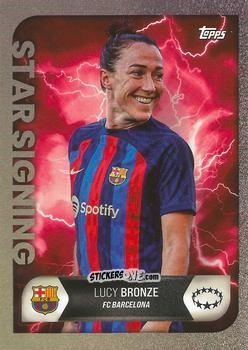 Figurina Lucy Bronze - On-Demand UEFA Summer Signings 2022-2023 n. 17 - Topps