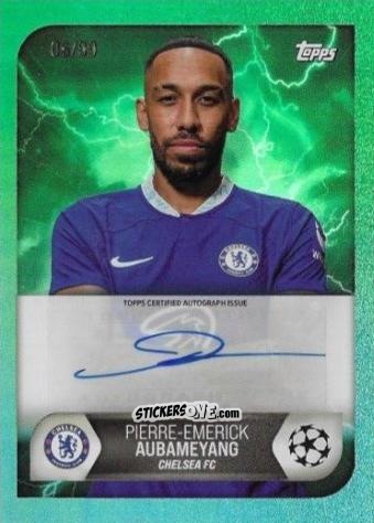 Sticker Pierre-Emerick Aubameyang - On-Demand UEFA Summer Signings 2022-2023 n. A11 - Topps