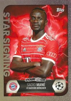 Sticker Sadio Mane - On-Demand UEFA Summer Signings 2022-2023 n. 25 - Topps