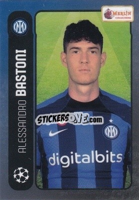 Sticker Alessandro Bastoni - Heritage 98 UCC Season 2022-2023 - Topps Merlin