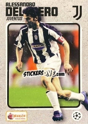 Sticker Alessandro Del Piero - Heritage 98 UCC Season 2022-2023 - Topps Merlin