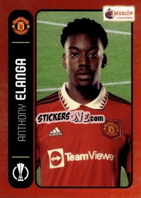 Sticker Anthony Elanga - Heritage 98 UCC Season 2022-2023 n. 115 - Topps Merlin