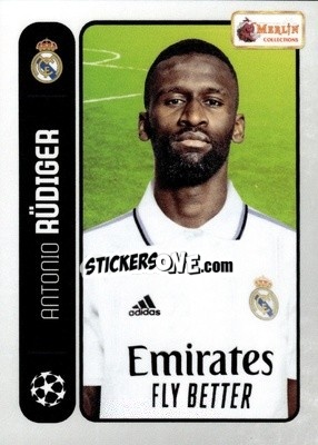 Sticker Antonio Rudiger - Heritage 98 UCC Season 2022-2023 n. 48 - Topps Merlin