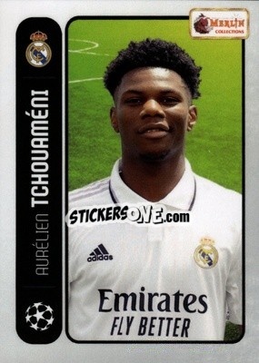 Sticker Aurelien Tchouameni - Heritage 98 UCC Season 2022-2023 n. 49 - Topps Merlin