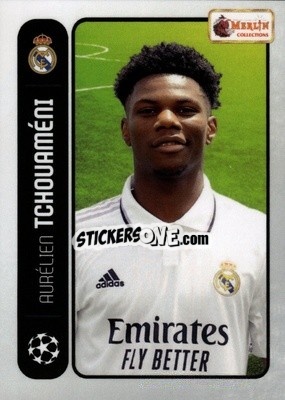 Cromo Aurelien Tchouameni - Heritage 98 UCC Season 2022-2023 - Topps Merlin