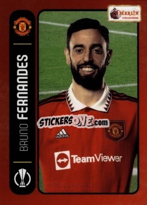 Sticker Bruno Fernandes - Heritage 98 UCC Season 2022-2023 n. 79 - Topps Merlin
