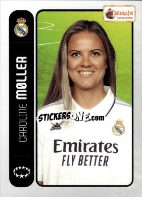 Sticker Caroline Møller - Heritage 98 UCC Season 2022-2023 - Topps Merlin