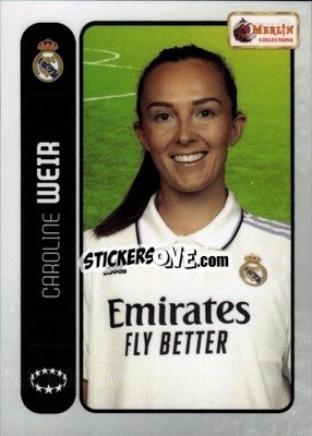 Sticker Caroline Weir - Heritage 98 UCC Season 2022-2023 n. 102 - Topps Merlin