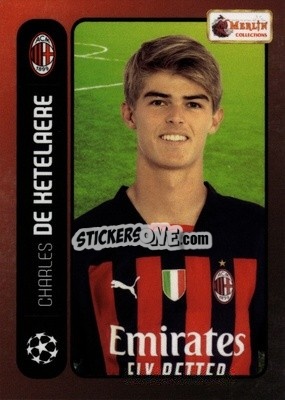 Sticker Charles De Ketelaere - Heritage 98 UCC Season 2022-2023 n. 36 - Topps Merlin