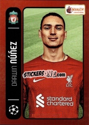 Sticker Darwin Nunez - Heritage 98 UCC Season 2022-2023 n. 2 - Topps Merlin