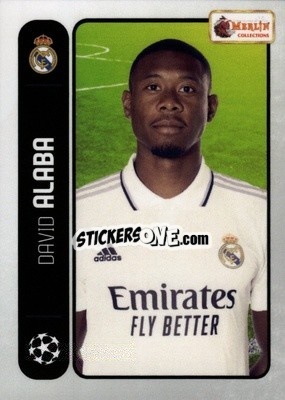 Sticker David Alaba - Heritage 98 UCC Season 2022-2023 n. 132 - Topps Merlin